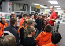 More than 1,200 high school students attended the Manufacturing Day 2016 events at the Sam Wolf Granite City campus of Southwestern Illinois College. Credit: Southwestern Illinois College