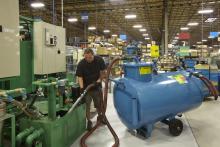 Photo courtesy of Eriez U.S. Tsubaki Automotive saves big with Eriez portable sump cleaner