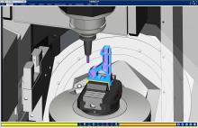 VERICUT CNC machine simulation and optimization software.