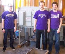 U. of W. students choose Lucifer furnace. U. of W. students choose Lucifer furnace.
