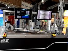 Photo courtesy of Karlsruhe Institute of Technology An integrated camera with light source enables continuous monitoring of the spindle in the drive.