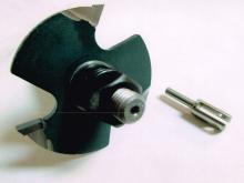 Photo courtesy of Peter E. Nuskey Machining 304 stainless steel with woodworking cutters