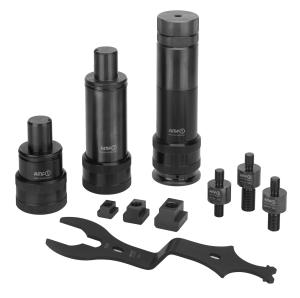 Screw Jack for Fixing Large, Medium Sized T-Slot Components in T-slots and Grid Plates