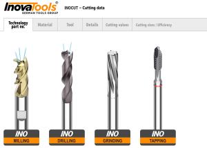 INOCUT Cutting Data Calculator
