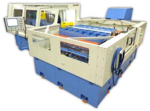 DeHoff 3060 Single-Axis Boring Machine Used in Railroad Manufacturing Supply Chain.