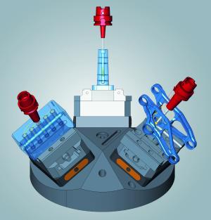 Linking with hyperMILL Dynamic Stock technology