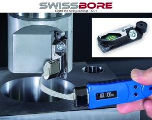 SwissBore Cartridge Module Solution Makes All Fine Boring Operations Digital Ready