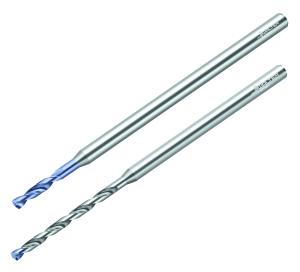 DB131/DB133 Supreme Solid Carbide Micro Drills Come With Internal and External Coolant Capability