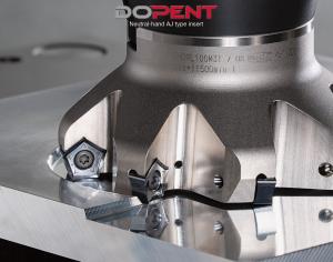DoPent Face Milling Cutter Series Expanded With Neutral AJ Type Inserts for Non-Ferrous Metals