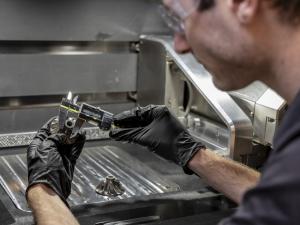 The lab’s key piece of equipment, DMG MORI’s LASERTEC 30 SLM U.S. LASERTEC 30 SLM US.