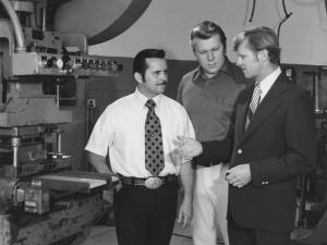 Pictured from left to right are Horst Dorner, Werner Dorner and Wolfgang Dorner.