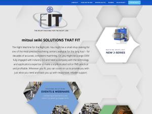 Mitsui Seiki's revamped Website