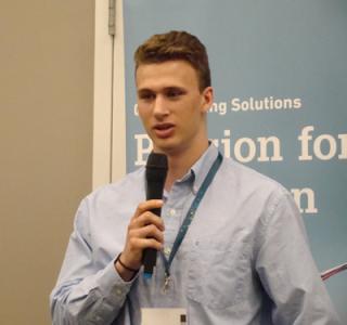 Corey Ocock is the first apprentice in GF Machining Solutions' program