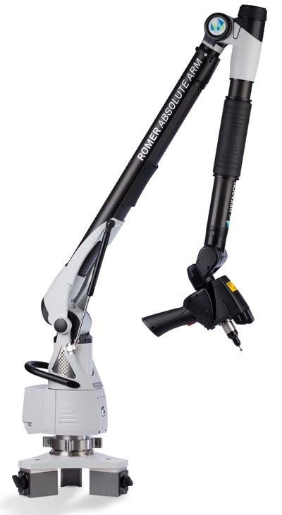 Absolute arm laser scanner speeds up inspection RS3 Upgrade Package for ROMER Absolute Arm