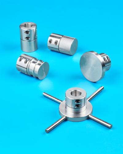 Machinable Shaft-End Adapters Feature the Accu-Clamp Design Machinable Shaft-End Adapters
