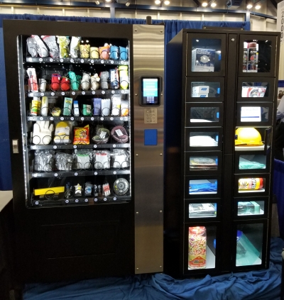 Combo Vending Machines for High-Turn Disposable Items and Returnable Ones Combo Vending Machines