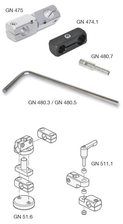 Mounting Clamps Selection Expanded With New Elements Mounting Clamps