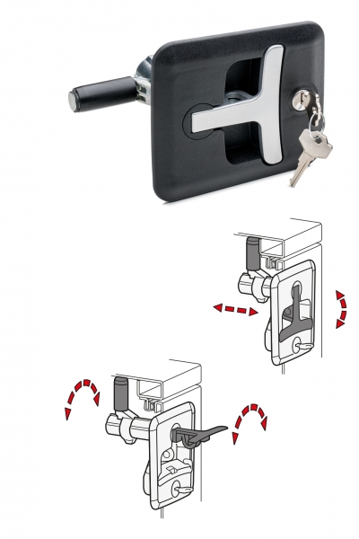 All In One Lift and Turn Compression Latch EN 5630