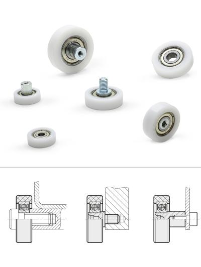 GN 753.1 Guide Rollers High-End Precision Guide Rollers
