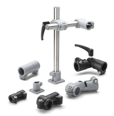 Clamp Connectors Clamp Connectors Connect Tubes Securely and Without Visual Clutter