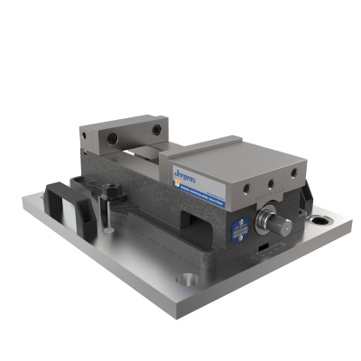 5-inch Heavy Duty Machine Vise Small Footprint, Heavy Duty Vise Offers High Holding Forces and Easy Relocation