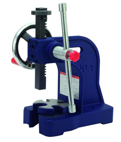 Arbor Presses Deliver Heavy Force Needed for Riveting, Squeezing, Punching, Bending