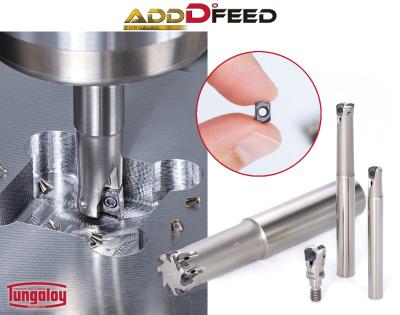 AddDoFeed Milling Cutters AddDoFeed Small Diameter High Feed Milling Cutter Series