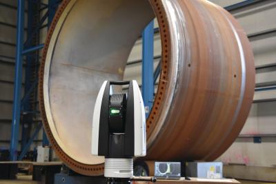 Leica Absolute Tracker ATS600 Laser Tracker Enables Targetless 3D Scans Leica Absolute Tracker ATS600 Laser Tracker