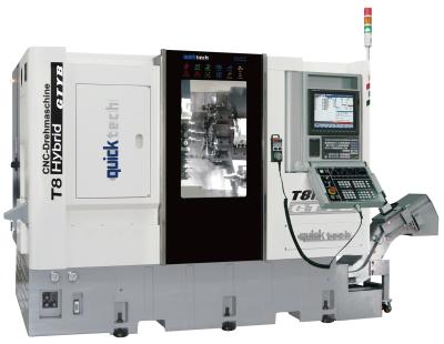 T8 Hybrid 9-axis Twin-Spindle Mill/Turn Center for Complete Machining T8 Hybrid 9-axis Twin-Spindle Mill/Turn Center