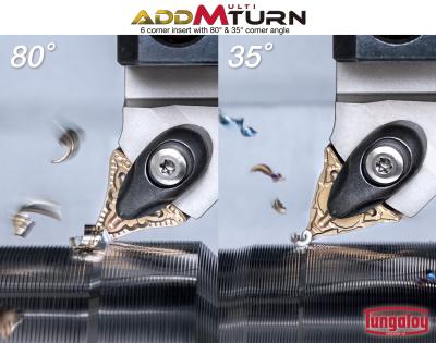 AddMultiTurn Multi-Directional Turning Tool System AddMultiTurn Multi-Directional Turning Tool System for Maximum Productivity and Tool Economy