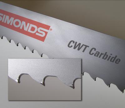 CWT Carbide-Tipped Bandsaw Blades for Demanding Jobs CWT Carbide-Tipped Bandsaw Blades
