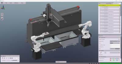 BLM GROUP has simplified use of ArGo through an advanced human-machine interface that supports programming for the entire cell.