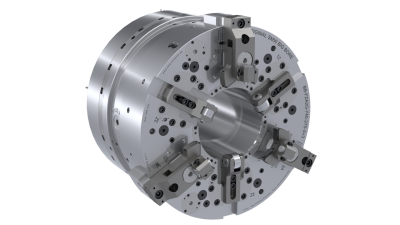 3+3 Air Chuck 3+3 Air Chuck Features Extended Stroke and Self-Centering