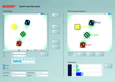 TwinCAT Vision and TwinCAT HMI Control Increase Visualization Capabilities with Machine Vision-Specific Control Software