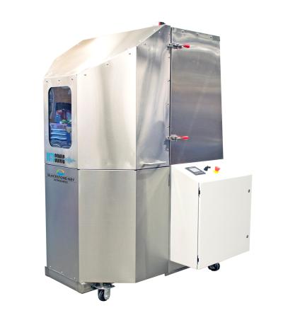 Rotosonic Aqueous Parts Cleaning System Combines Spray and Ultrasonics Rotosonic Aqueous Parts Cleaning System