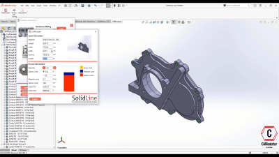 CAMculator for Automated Part Costing and Cycle Time Calculations