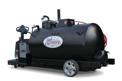 CB6 Walk/Ride Transport Base for Moving a Sump Cleaner CB6 Walk/Ride Transport Base