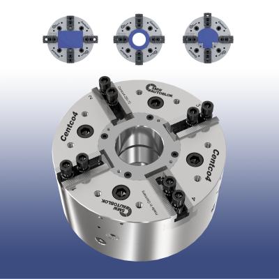 Centco4 2+2 Self-Centering and Compensating Chuck Clamps Any Shape Centco4 2+2 Self-Centering and Compensating Chuck