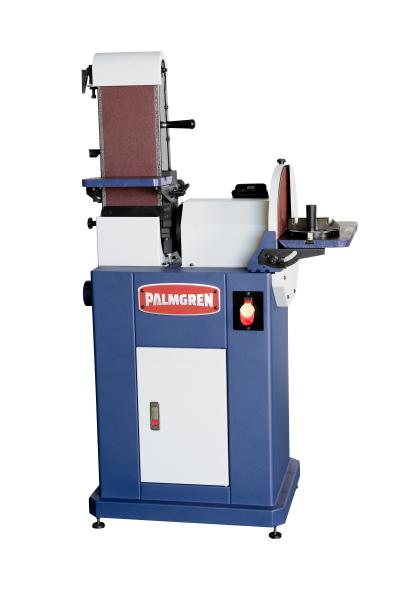 Combination Belt & Disc Finishing Machine Features Powerful Direct Drive Power Train