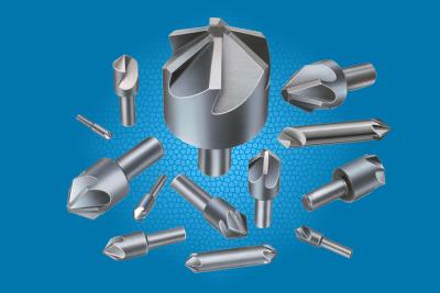 Countersinks One, Four and Six Flutes Carbide and High Speed Steel Countersinks With Pilots and Drill Points