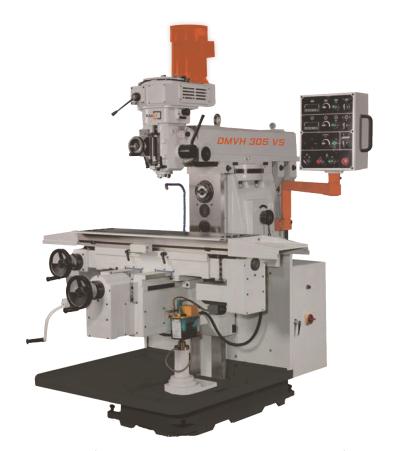 DMV Series Milling Machines With Manual or CNC Options DMV Series Milling Machines
