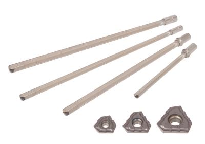DeepTriDrill Indexable-Insert Gundrill Line is Expanded DeepTriDrill Indexable-Insert Gundrills