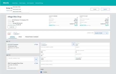 Macola 10 Enterprise Resource Planning and Business Software