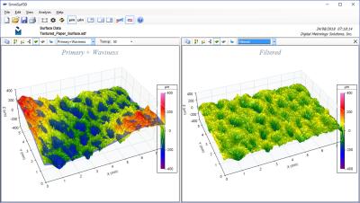 OmniSurf3D Software for 3D Surface Texture Visualization and Analysis OmniSurf3D Software