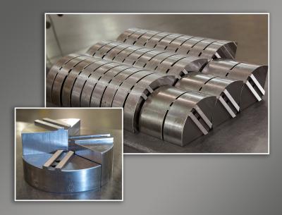 Full-Grip Pie Jaws are Made of 1018 CR Steel Full-Grip Pie Jaws