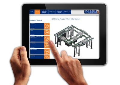 3D Preview in DTools Online Conveyor Configurator is Fully Interactive 3D Preview in DTools Online Conveyor Configurator