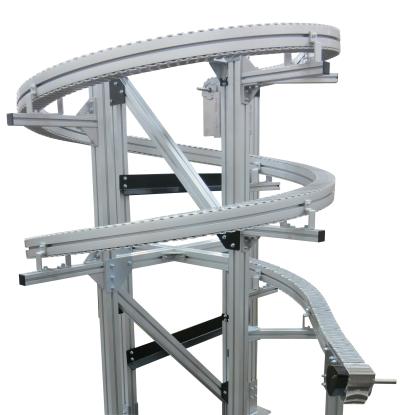 SmartFlex Helix Conveyor Features a Flexible Chain SmartFlex Helix Conveyor
