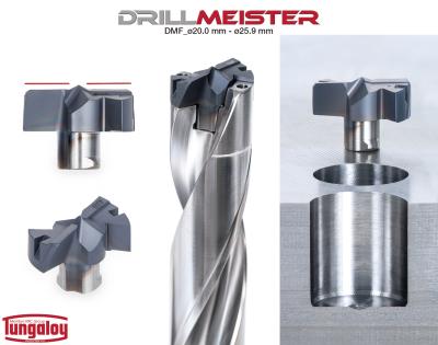 DrillMeister Expanded Diameter Range DrillMeister Diameter Range Expanded for Flat Bottom Hole Drilling