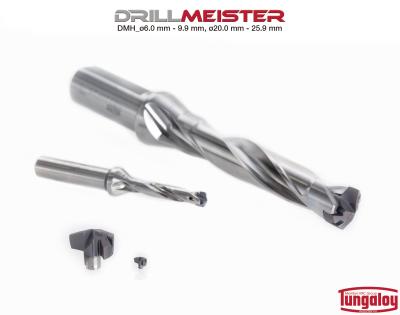 24 DrillMeister DMH Drill Heads DrillMeister DMH Drill Heads Include Additional Diameters for the 6.0-9.9 mm and 20.0-25.9 mm Ranges