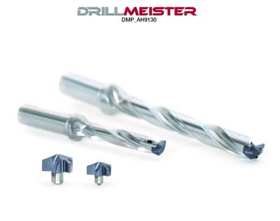 Expansion of Grade AH9130 to DMP Drill Head Line DMP drill head are expanded in diameters from 10.3 mm through 19.8 mm